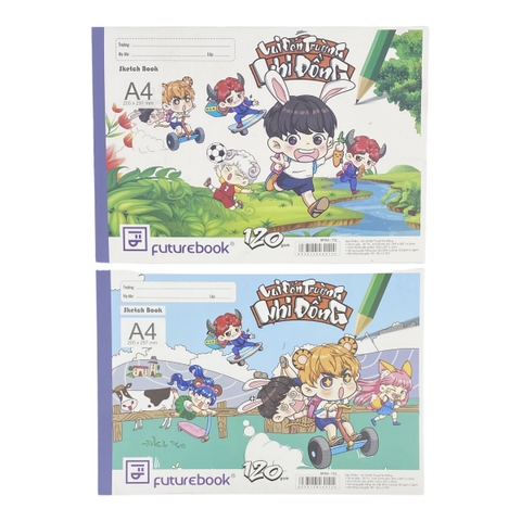 Tập mỹ thuật  FT MTA4-112 29.7x20.5cm 120gsm (10)