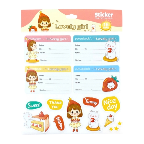 Nhãn tên FT Lovely girl N102 (50)