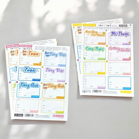 Nhãn tên môn học FT N-642 (50)