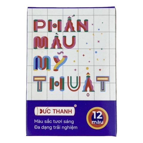 Phấn màu mỹ thuật ĐT 12 màu  (10/80)