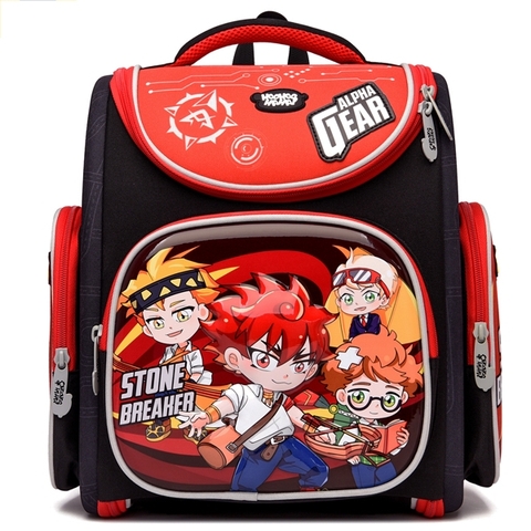 Balo Chống Gù Headfully BL31004 Học Viện Alpha Gear