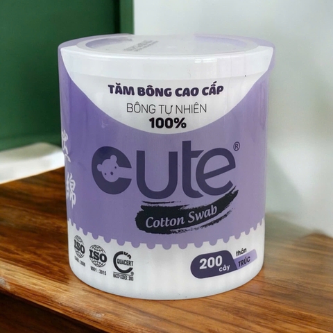 Bông ráy tai người lớn Cute 200 cây thân trúc