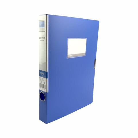 Bìa hộp nhựa Deli