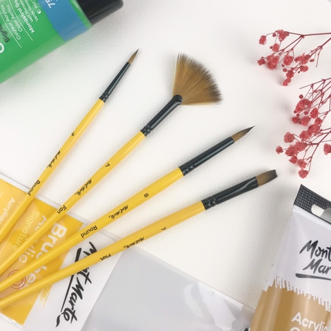Cọ vẽ Mont Marte BMHS0010 Set 4pc (12)