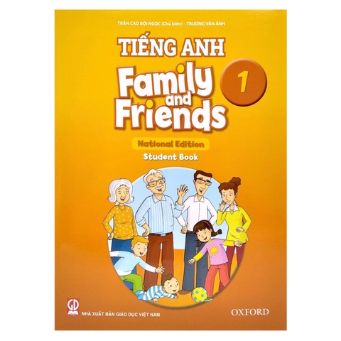 Tiếng Anh Family and Friends Student Book lớp 1