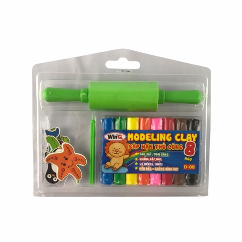 Đất nặn Win D-08 8 màu (72)