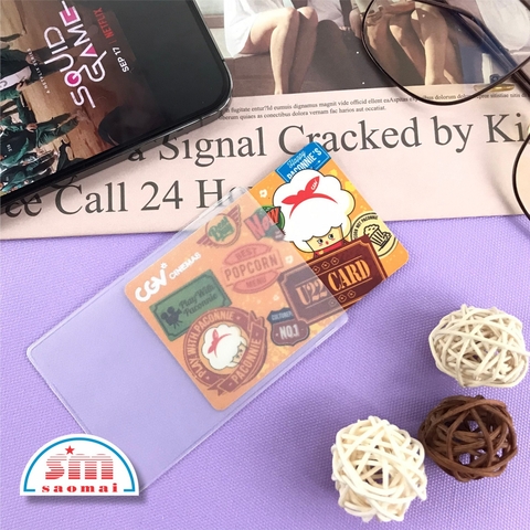 Bao đựng thẻ căn cước dẻo đục 5.5x9cm [4] (100)