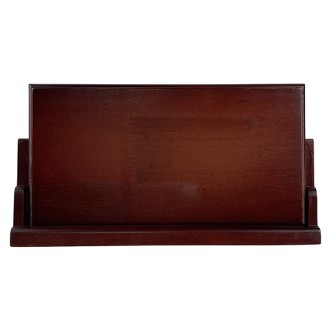 Bảng chức danh đế gỗ rời DG05 280x80mm thân 260x135mm