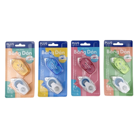Băng keo 2 mặt Plus 8.4mmx8m 120 (10)