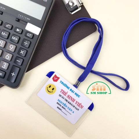 Bao đựng thẻ bộ Sakura 10x6cm ngang (50)