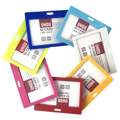 Bao đựng thẻ Uhoo 6611 9x5.4cm 1 mặt ngang (12)