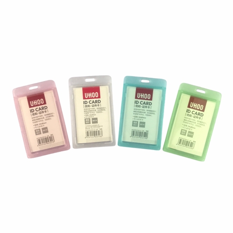 Bao đựng thẻ Uhoo 6614 5.4x8.5cm 2 mặt đứng (12)