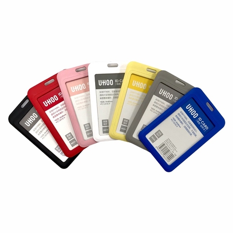 Bao đựng thẻ Uhoo 6634 5.4x8.5cm 1 mặt đứng vàng (6/120/720)