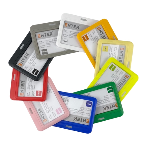 Bao đựng thẻ Enter BT061 86x54mm 1 mặt ngang