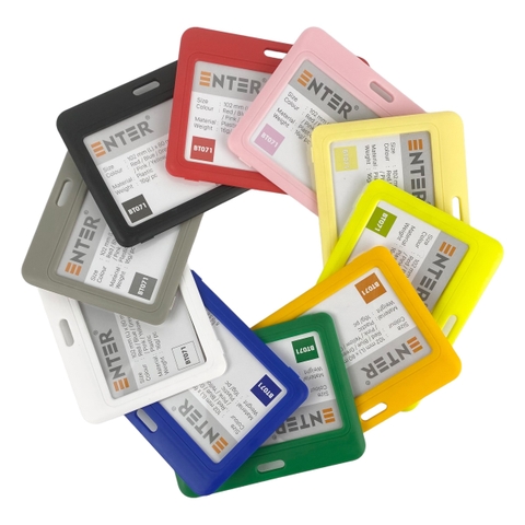 Bao đựng thẻ Enter BT071 86x54mm 2 mặt ngang
