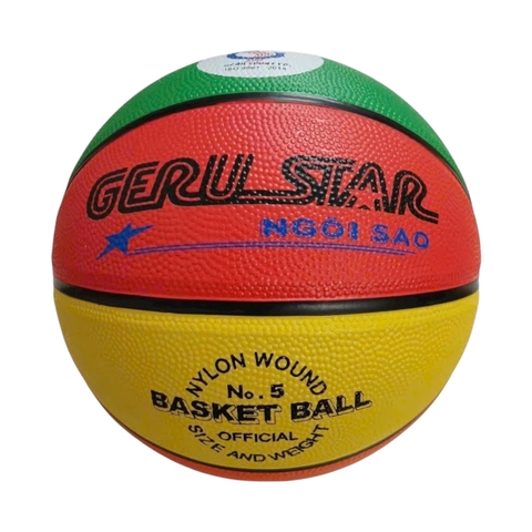 Banh bóng rổ Geru Star No.5, bóng rổ