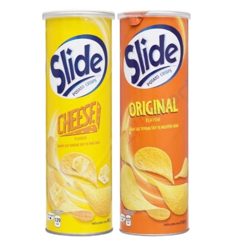 Bánh lát khoai tây KĐ Slide vị 90g