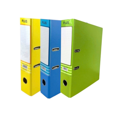 Bìa còng 1 mặt si Plus 800-V026 / 800-V027 / 800-V028 /  800-V029 7cm F4 (30)