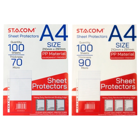 Bìa lỗ Stacom D3070 / D3090 100 tờ A4