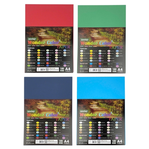Bìa màu Zentino TMG 8310 210x297mm 180gsm 10 tờ