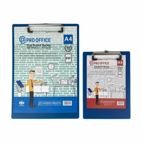 Bìa trình ký đơn nhựa Pro Office CB114 / CB115