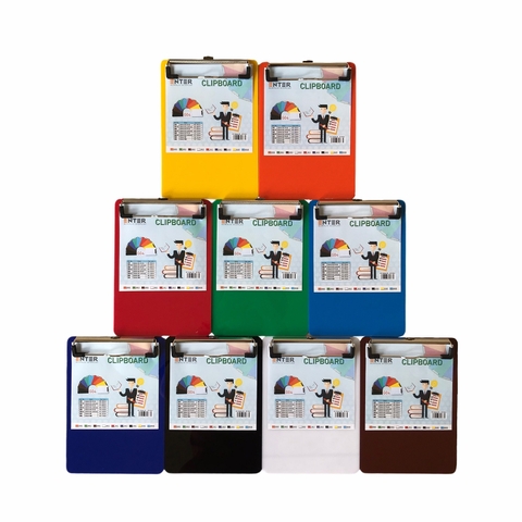 Bìa trình ký mica Enter G04 13.5x19cm kẹp hóa đơn (20)