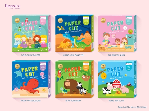 Bộ cắt giấy thủ công Pensée