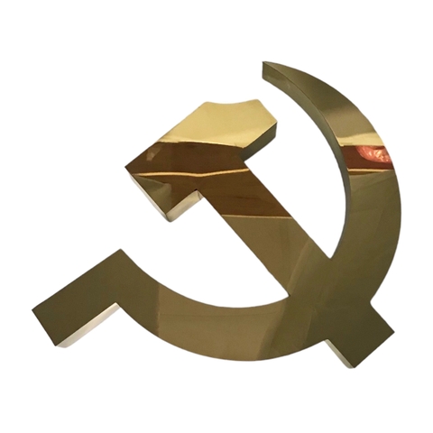 Búa liềm inox vàng 0.8mm BLI20 / BLI30 / BLI40 / BLI50