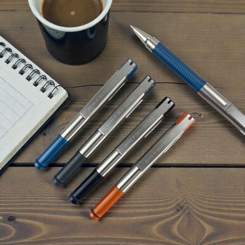 Bút bi kim loại Zebra F-301 compact 0.7mm (12)