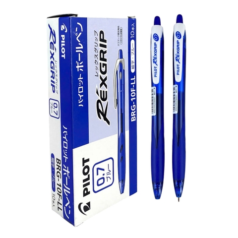 Bút bi Pilot BRG-10F-LL 0.7mm, bút nguyên tử, viết bi (10)