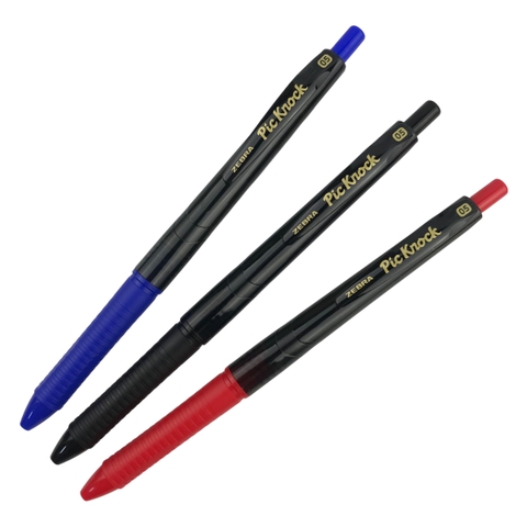 Bút bi Zebra Pic Knock 0.5mm (12)