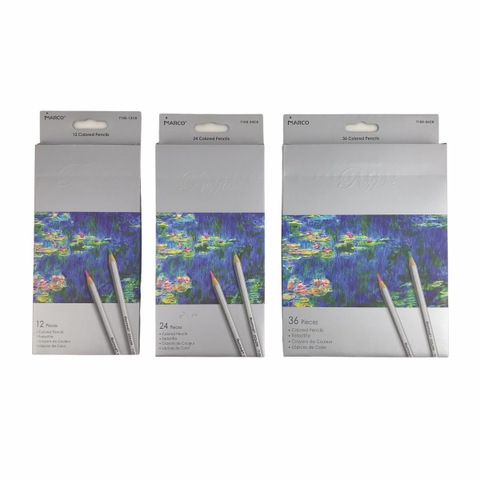 Bút chì màu Marco Raffine 7100-12CB / 7100-24CB / 7100-36CB hộp giấy