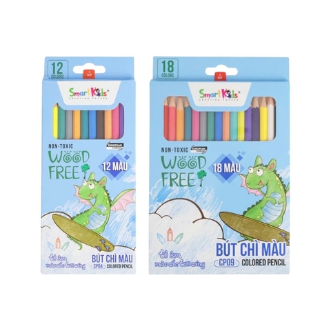 Bút chì màu Smart Kids CP04 / CP05