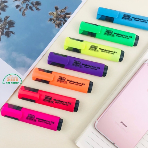 Bút dạ quang Marvy 55 (12)