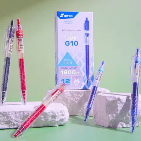 Bút gel Bitex G10 0.5mm (12)