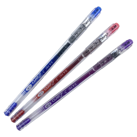 Bút gel D.A P&T 3-Zero 0.38mm (12/144/1152)