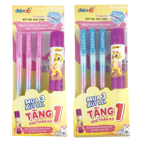 Bút gel TL Điểm 10 TP-GEL039 vỹ 3 cây (20)
