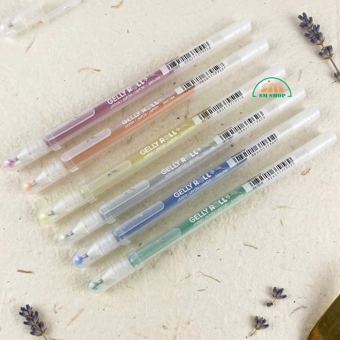 Bút gel Gelly Roll Stardust XPGB, Bút trang trí, Bút nhũ (12)