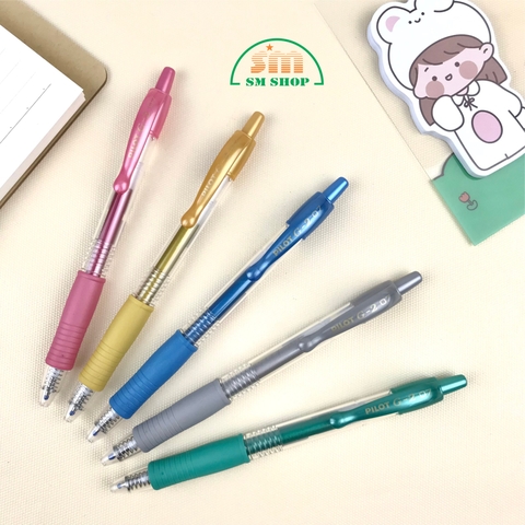 Bút gel Pilot BL-G2-7 màu nhũ (12)