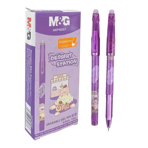 Bút gel xóa được MG AKP182A7 0.5mm, Viết mực nước, Gel pen (12)