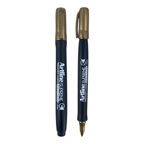 Bút lông dầu nhũ Artline Supreme EPF-790, viết ghi băng keo, văn phòng phẩm (12)