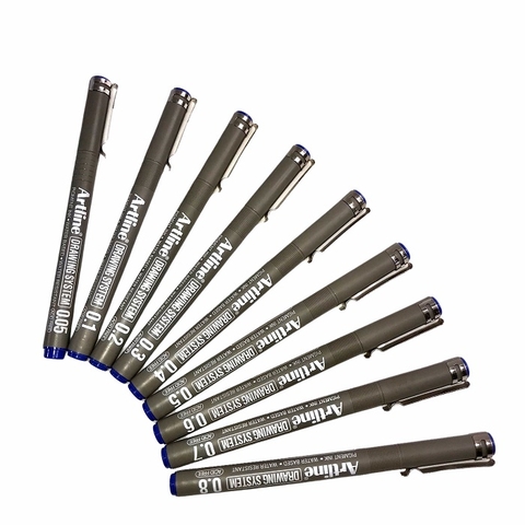 Bút lông kim kỹ thuật Artline (12)