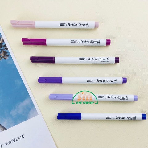 Bút lông Marvy 1100 Tone tím  (12)