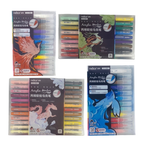 Bút lông màu Acrylic Chosch CS-H863