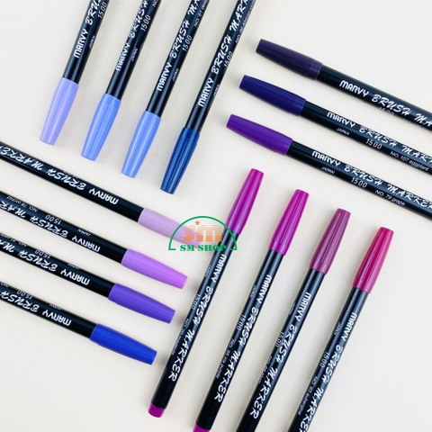 Bút lông màu Marvy 1500 Tone tím