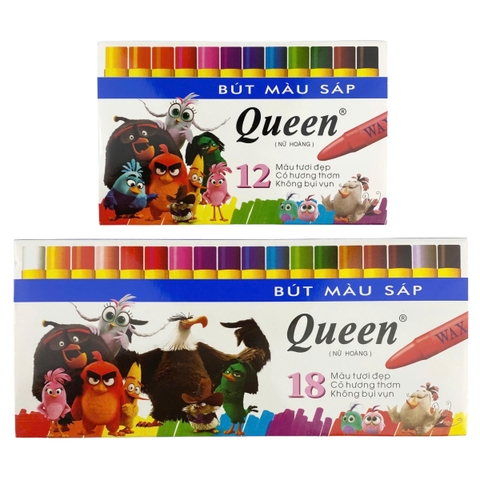 Bút sáp màu Queen WCR-012/ WCR-018
