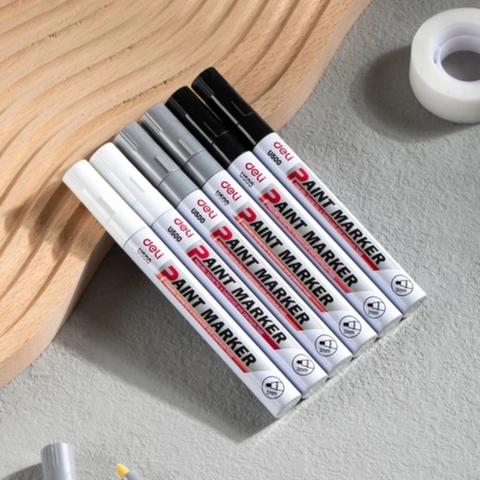 Bút sơn dầu Deli U500 (12)