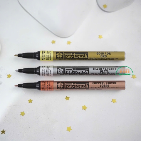 Bút sơn Sakura Pen-touch 1.0mm, Paint Marker, Bút trang trí  (12)