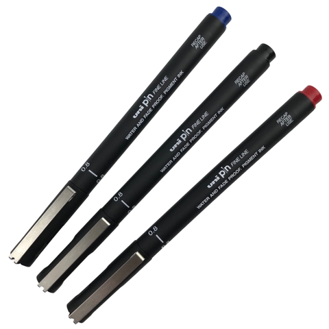 Bút vẽ kỹ thuật Uni PIN 08-200 (12)