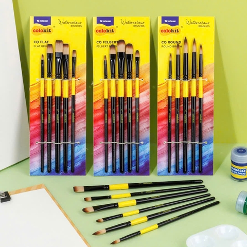 Cọ vẽ bộ TL Colokit BRW-C004 / BRW-C005 / BRW-C006 5 cây